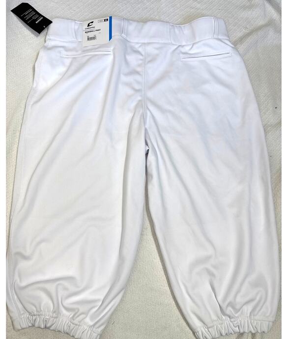 Champro Sports Pants - Champro Adult XL White Knicker Baseball Pants NWT 40-42 Waist